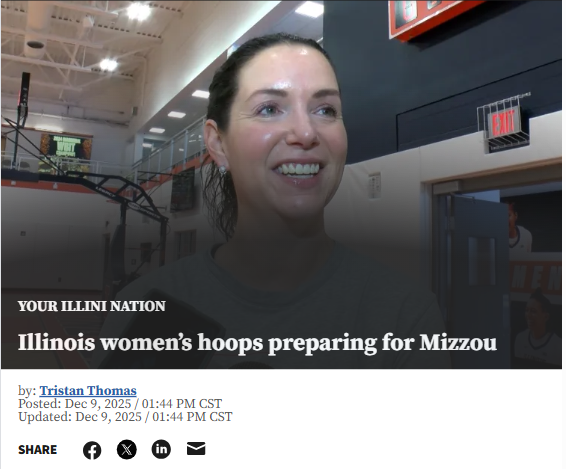 Illinois women’s hoops eye Mizzou rematch