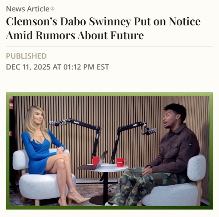 Clemson fans divided over Dabo Swinney’s future