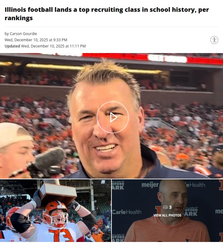 Illinois football’s recruiting breakthrough