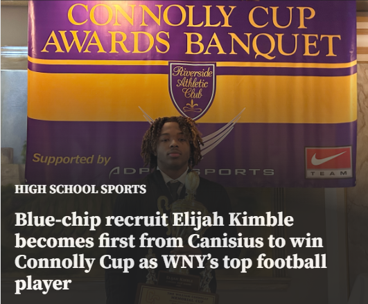Elijah Kimble makes Canisius football history