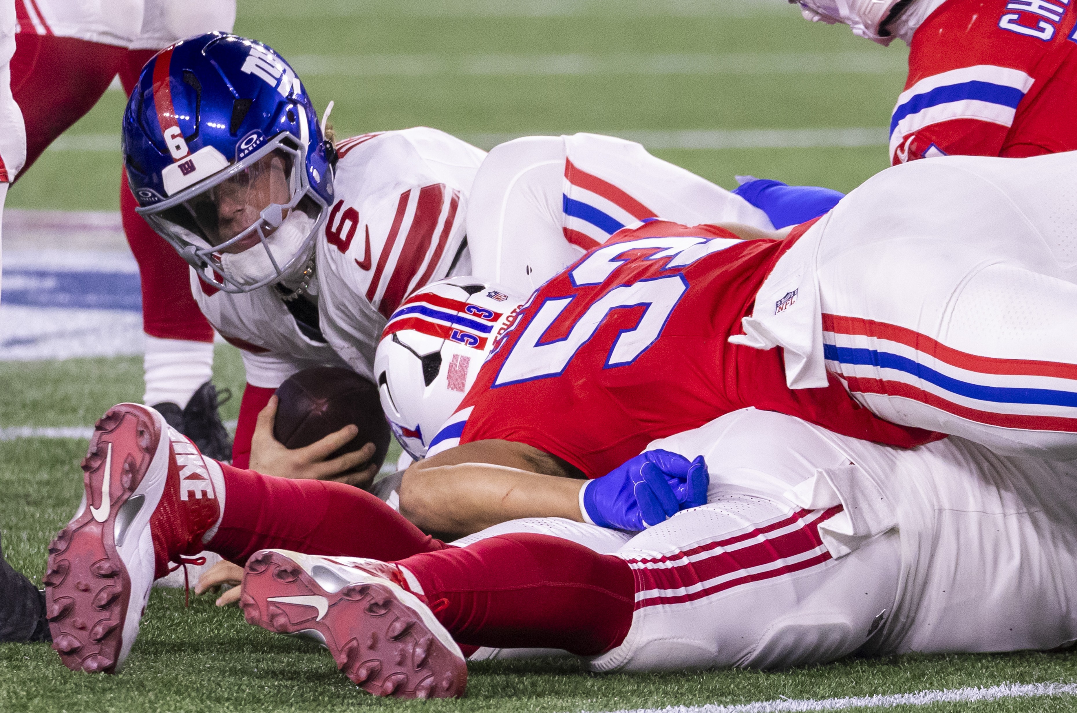 Dart's sideline awareness is killing our drives