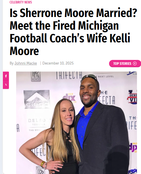 Sherrone Moore’s firing shakes Michigan football