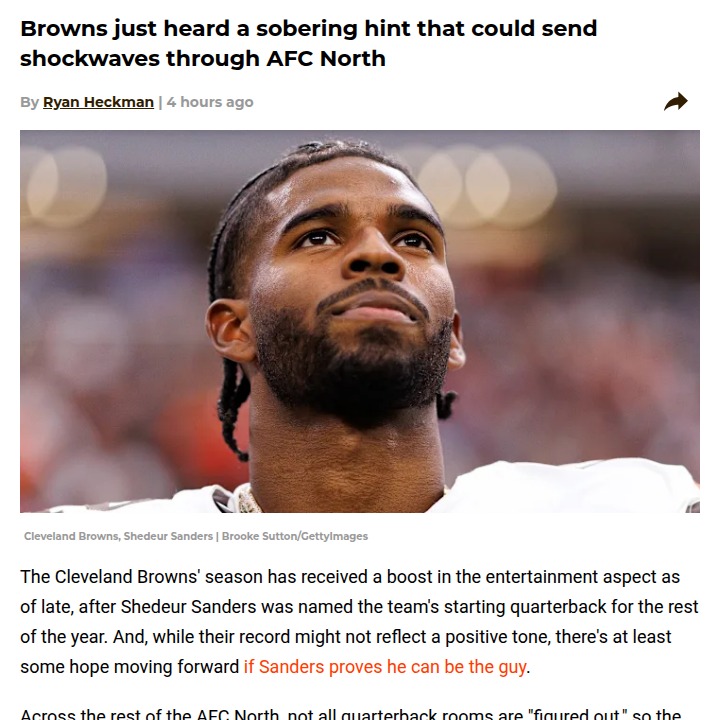 Burrow’s future shakes up AFC North talk