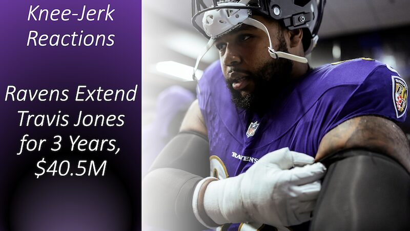 Ravens lock in NT Travis Jones: 3 years, $40.5M through 2028