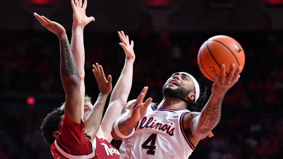 Illinois falls to Nebraska at the buzzer